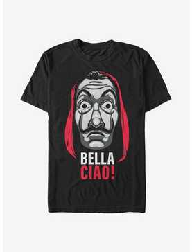 La Casa De Papel Bella Ciao Mask T-Shirt, , hi-res