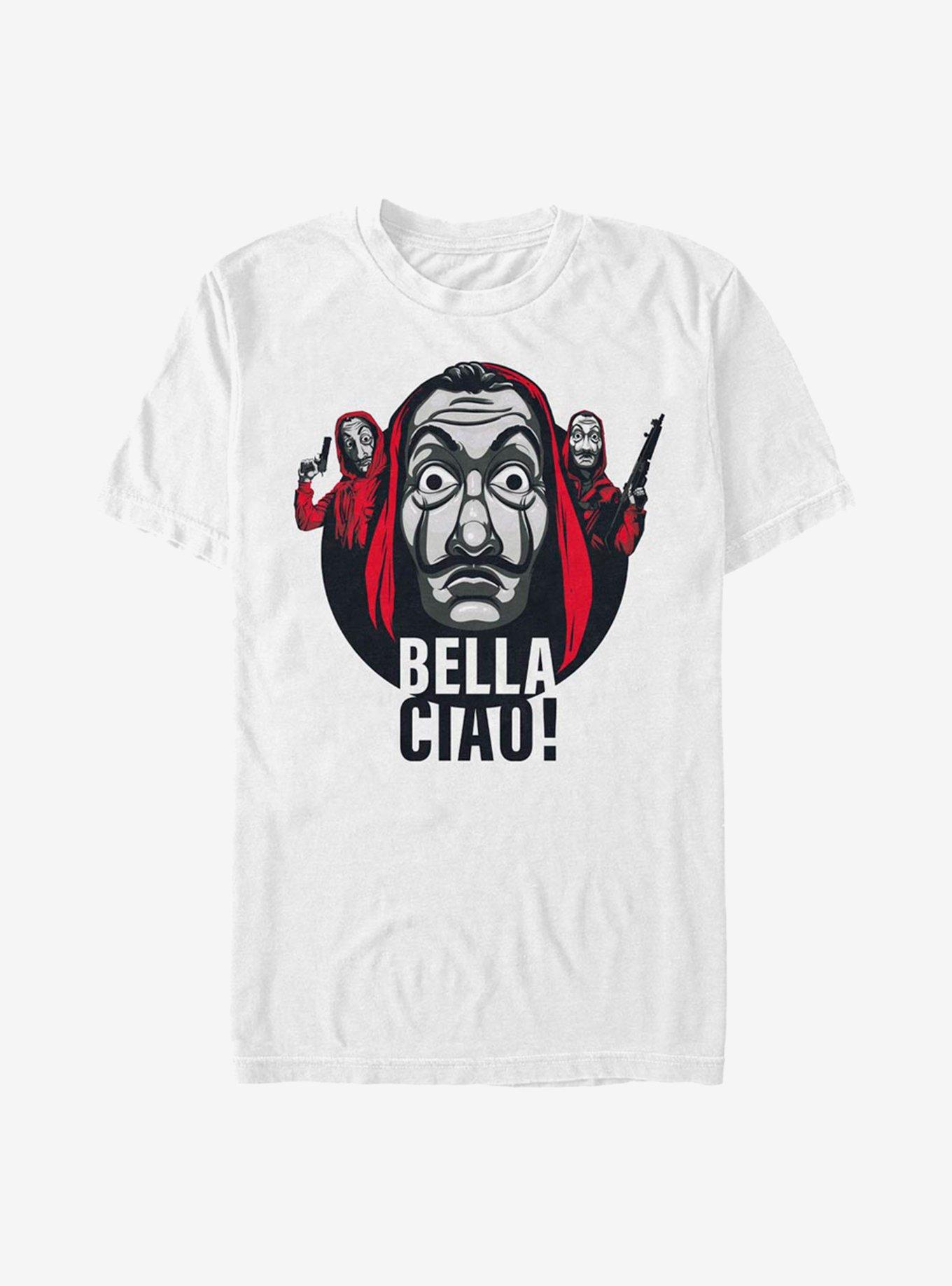 La Casa De Papel Ciao Circle Trio T-Shirt, , hi-res