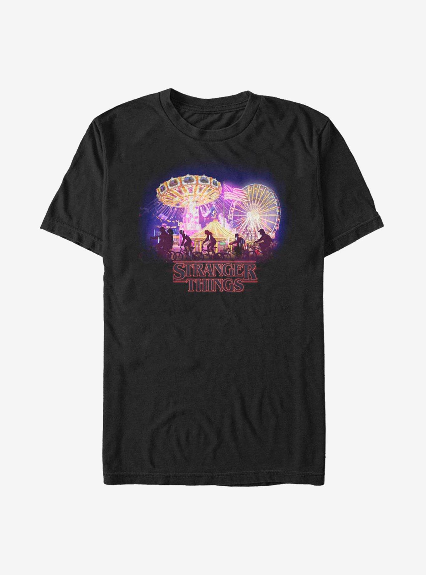 Stranger Things Stranger Circus T-Shirt, BLACK, hi-res