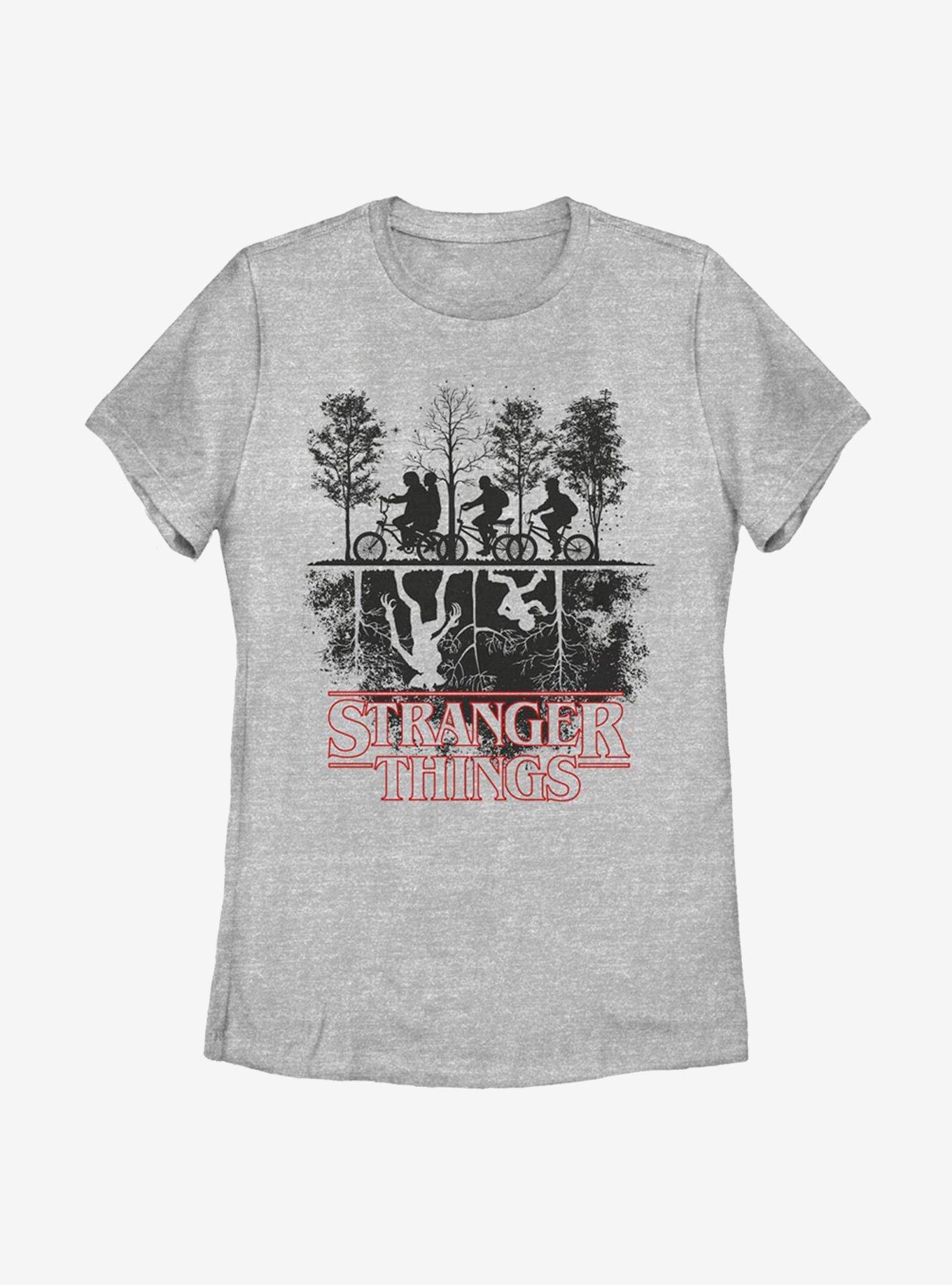 Stranger Things Upside Down Womens T-Shirt, , hi-res