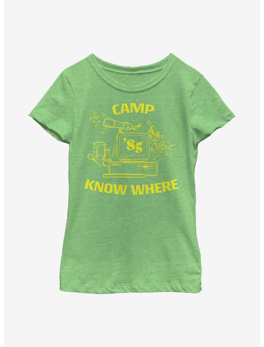 Stranger Things Camp Know Where Youth Girls T-Shirt, , hi-res