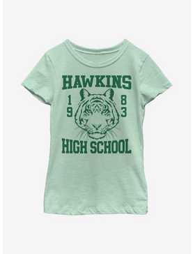 Stranger Things Hawkins High Tiger 1983 Youth Girls T-Shirt, , hi-res