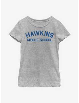 Stranger Things Hawkins Mid School Youth Girls T-Shirt, , hi-res
