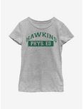 Stranger Things Hawkins Phys Ed Youth Girls T-Shirt, ATH HTR, hi-res