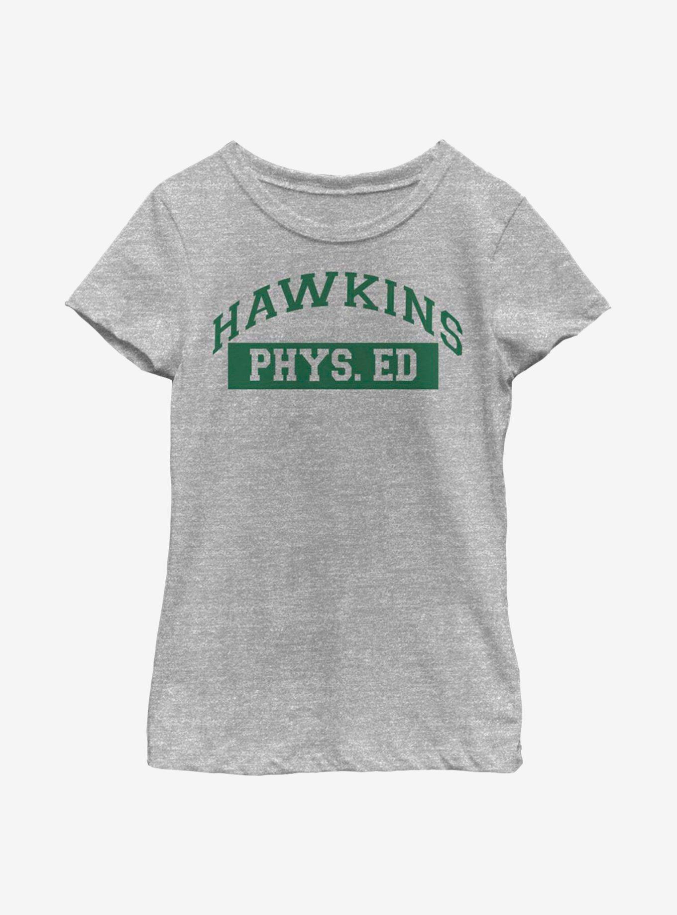 Stranger Things Hawkins Phys Ed Youth Girls T-Shirt, , hi-res