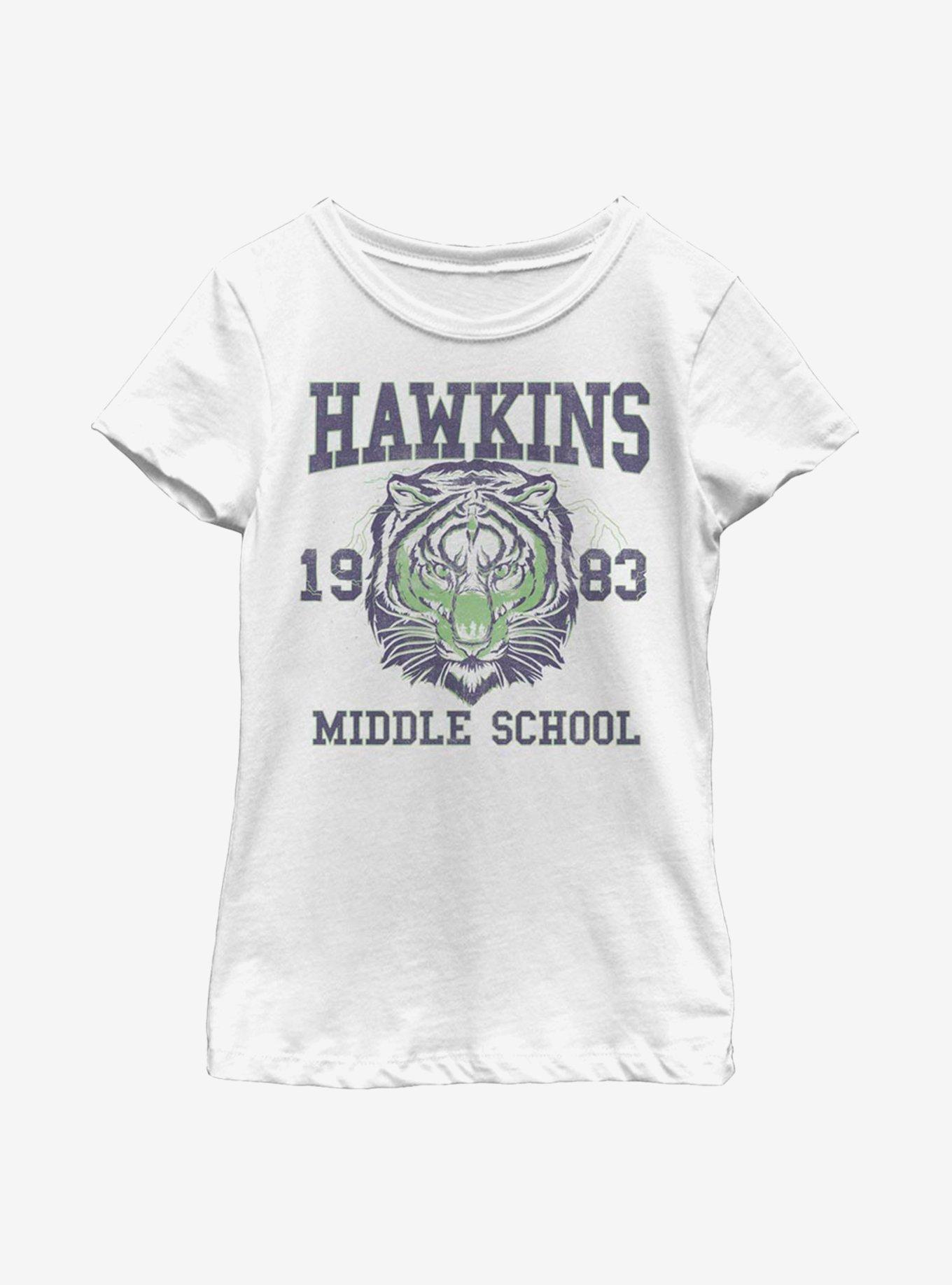 Stranger Things Tiger Sep Youth Girls T-Shirt, , hi-res