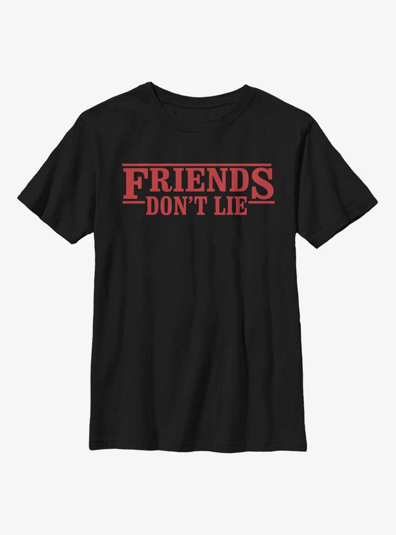 Stranger Things Friends Dont Lie Youth T-Shirt, , hi-res