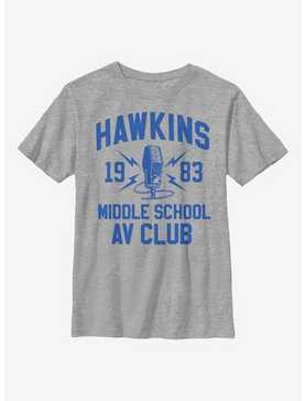 Stranger Things Hawkins AV Club Youth T-Shirt, , hi-res