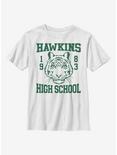 Stranger Things Hawkins High Tiger 1983 Youth T-Shirt, WHITE, hi-res