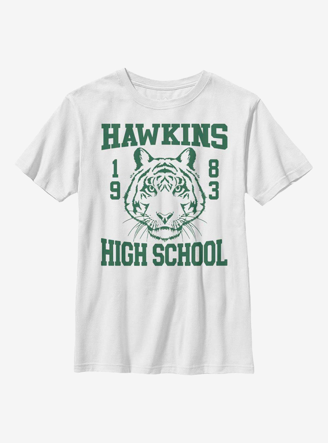 Stranger Things Hawkins High Tiger 1983 Youth T-Shirt, , hi-res