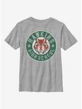 Stranger Things Hawkins High Tiger Emblem Youth T-Shirt, ATH HTR, hi-res