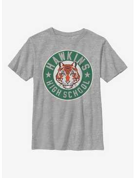 Stranger Things Hawkins High Tiger Emblem Youth T-Shirt, , hi-res