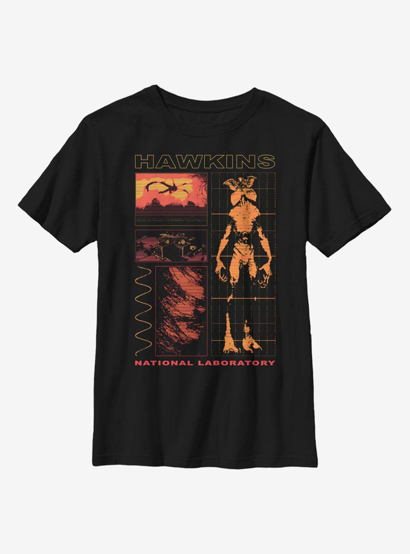 Stranger Things Hawkins Lab Youth T-Shirt, , hi-res