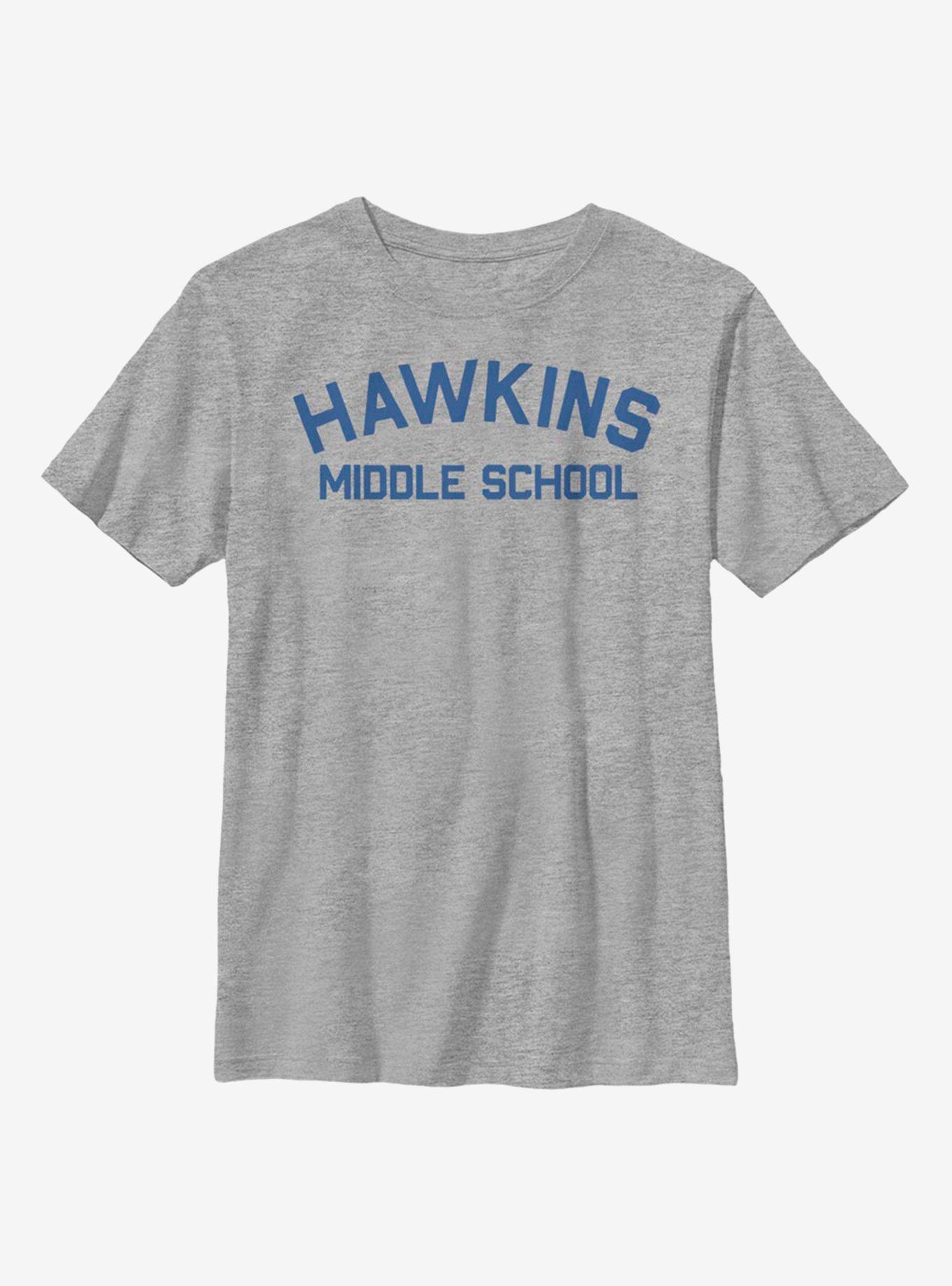 Stranger Things Hawkins Mid School Youth T-Shirt, , hi-res