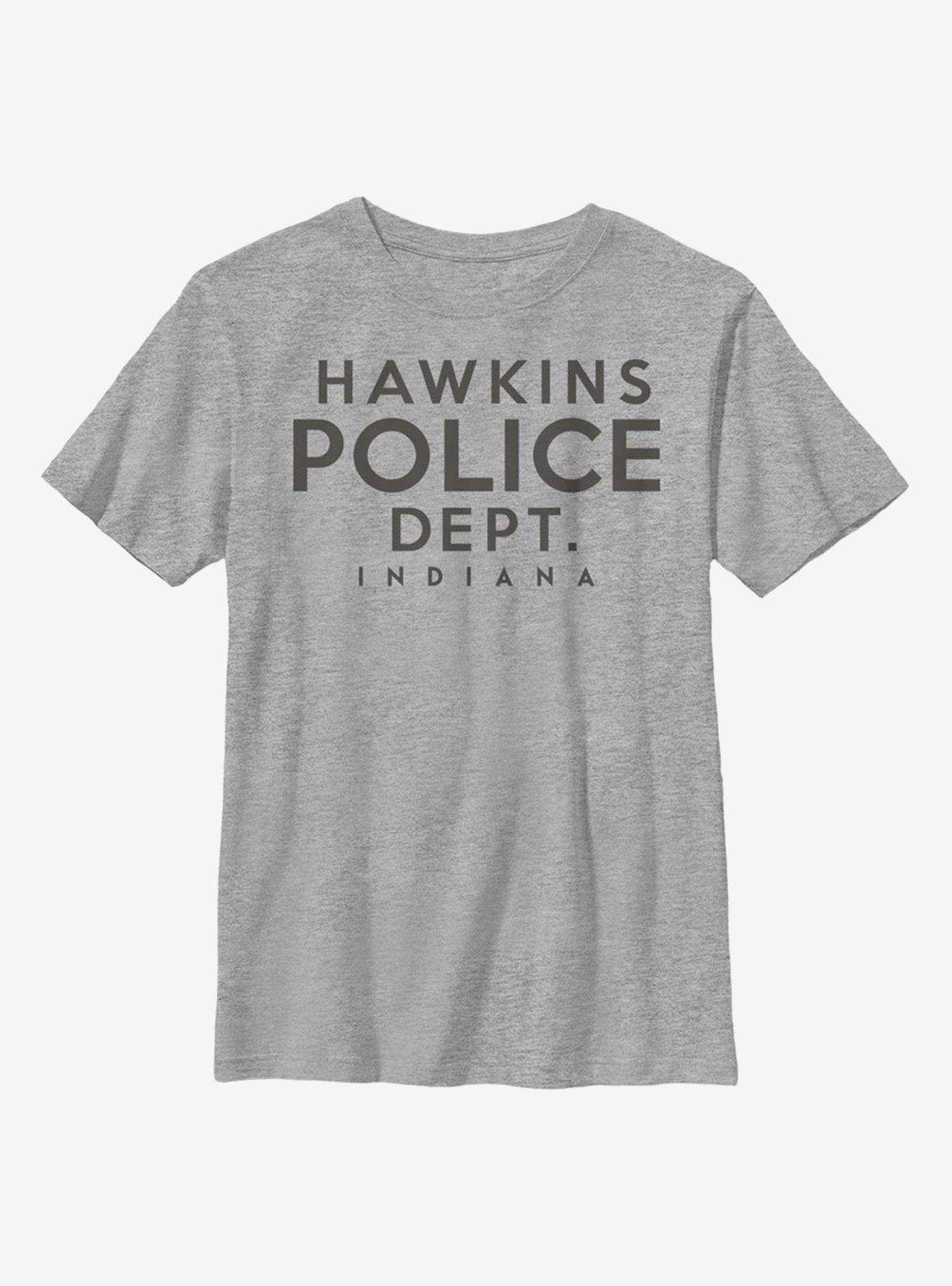 Stranger Things Hawkins Police Department Youth T-Shirt, , hi-res