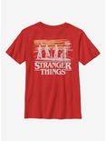 Stranger Things Jank Drawing Youth T-Shirt, RED, hi-res