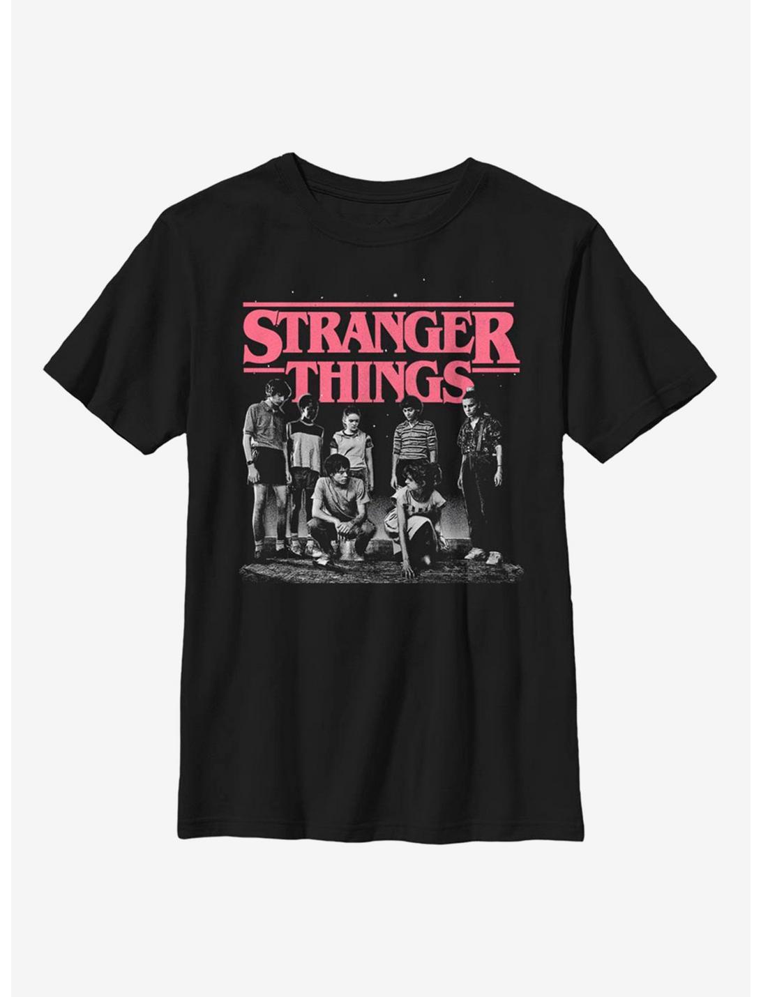 Stranger Things Stranger Fade Youth T-Shirt, BLACK, hi-res