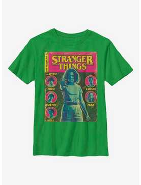Stranger Things Classic Comic Cover Youth T-Shirt, , hi-res