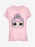 L.O.L. Surprise! BigFace CrystalQueen Girls T-Shirt, LIGHT PINK, hi-res