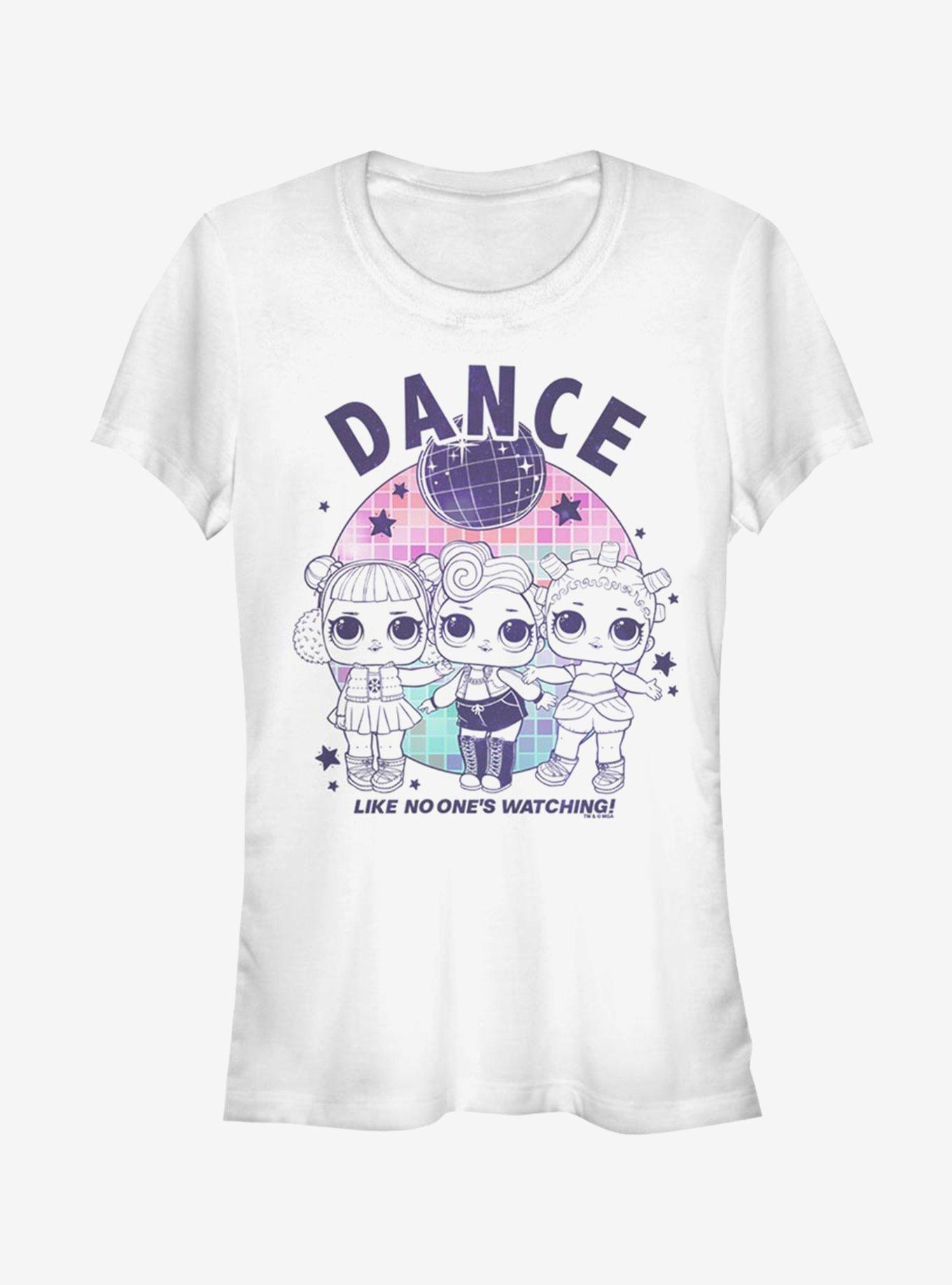 L.O.L. Surprise! Dance It Out Girls T-Shirt, WHITE, hi-res