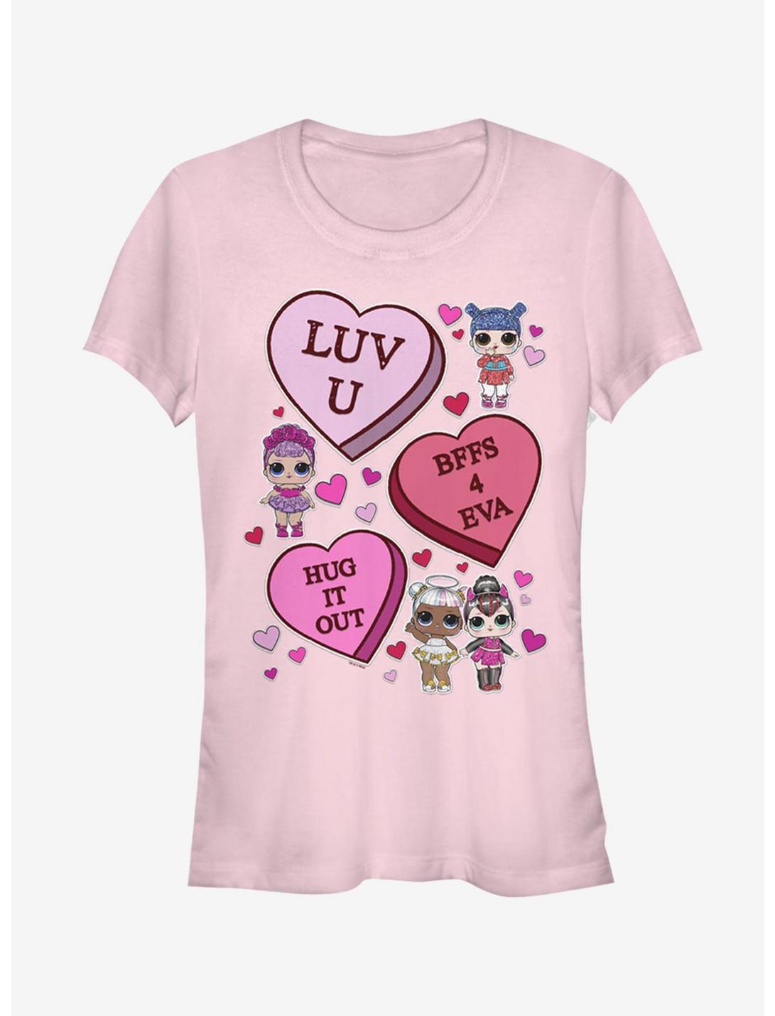 L.O.L. Surprise! LOL Candy Hearts Girls T-Shirt, LIGHT PINK, hi-res