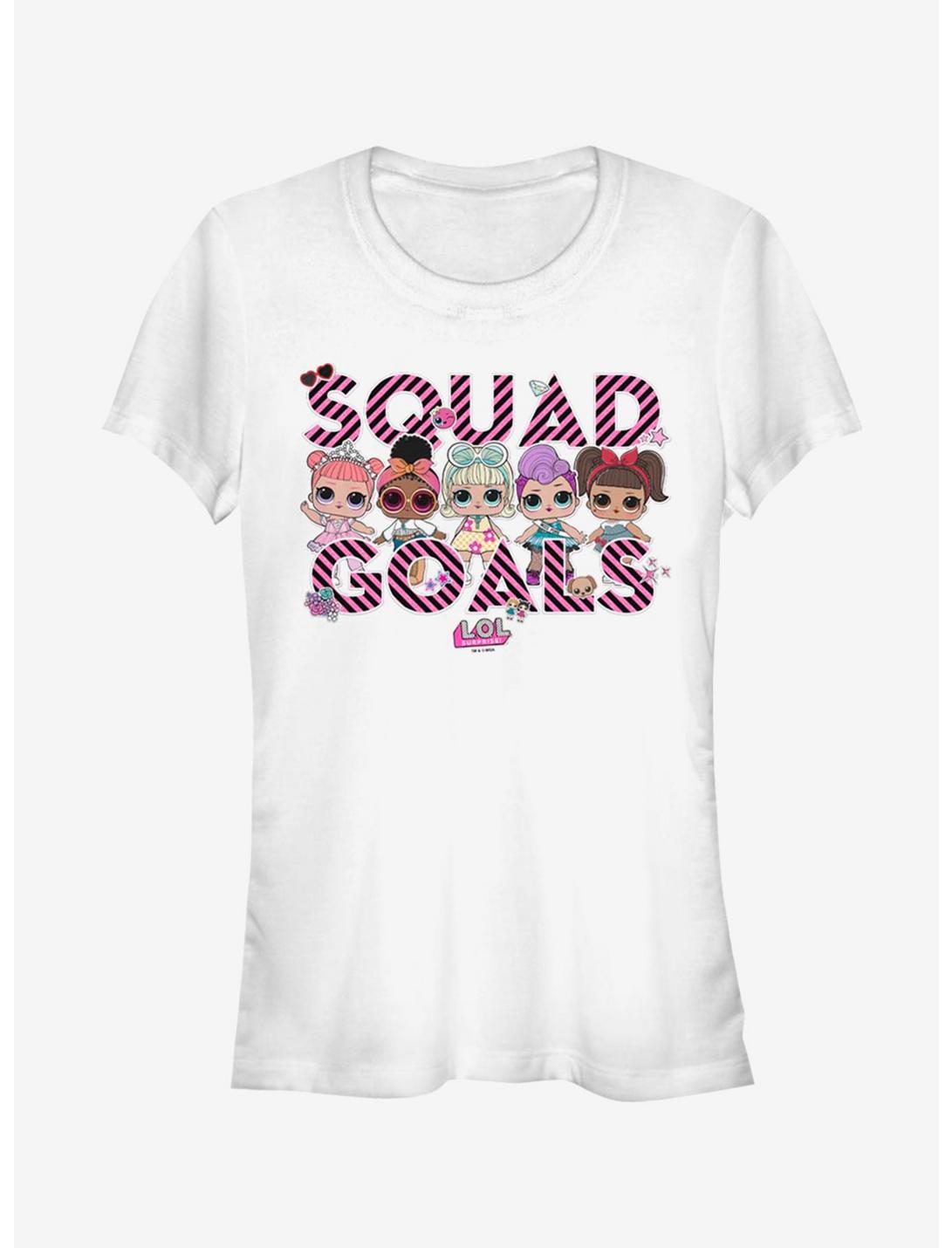 L.O.L. Surprise! LOL Squad Goals Girls T-Shirt, WHITE, hi-res