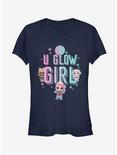 L.O.L. Surprise! U Glow Girl Girls T-Shirt, NAVY, hi-res