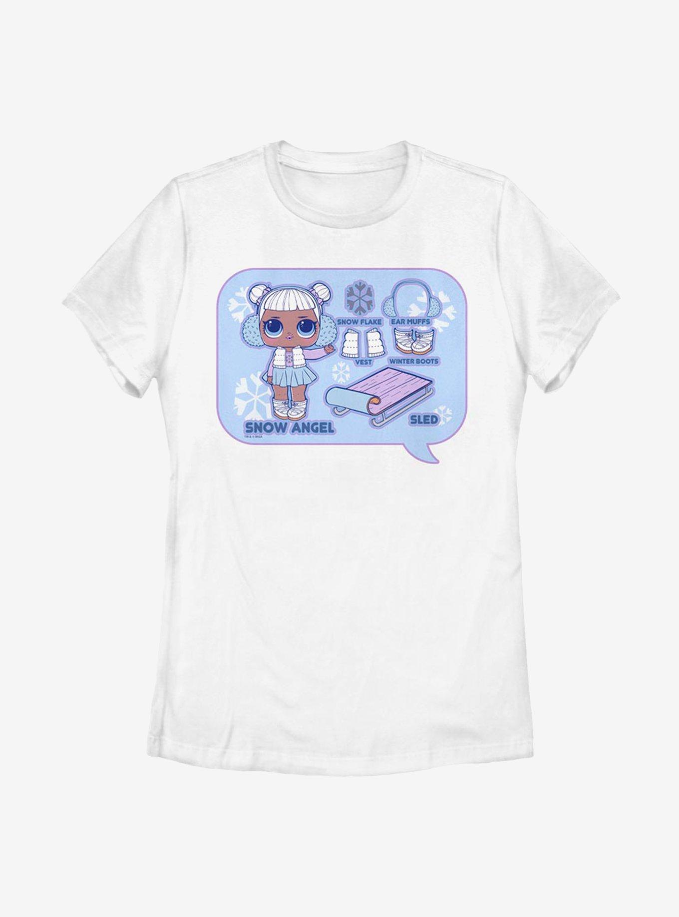 L.O.L. Surprise! SnowAngel CutOut Womens T-Shirt, , hi-res