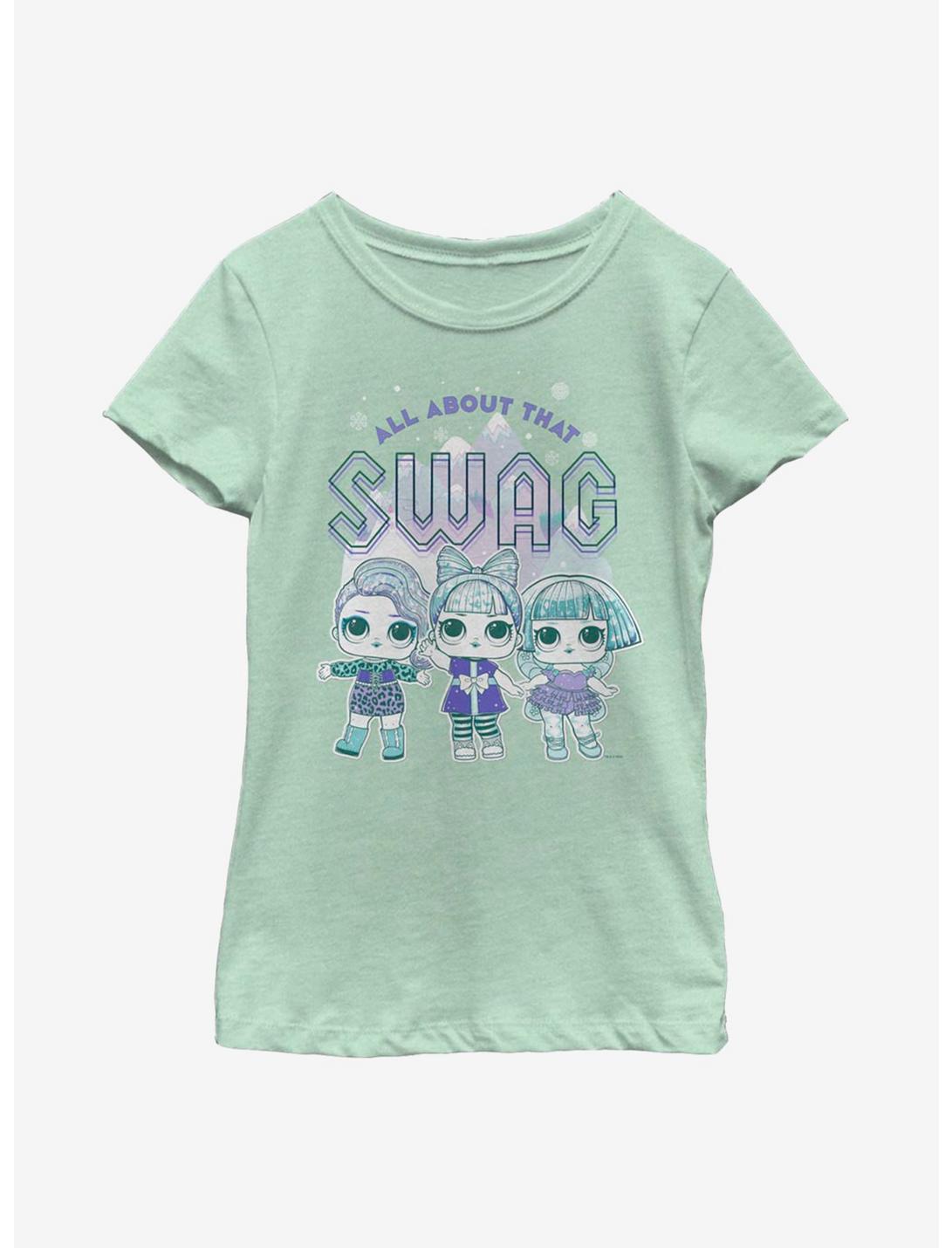 L.O.L. Surprise! All About Swag Youth Girls T-Shirt, MINT, hi-res