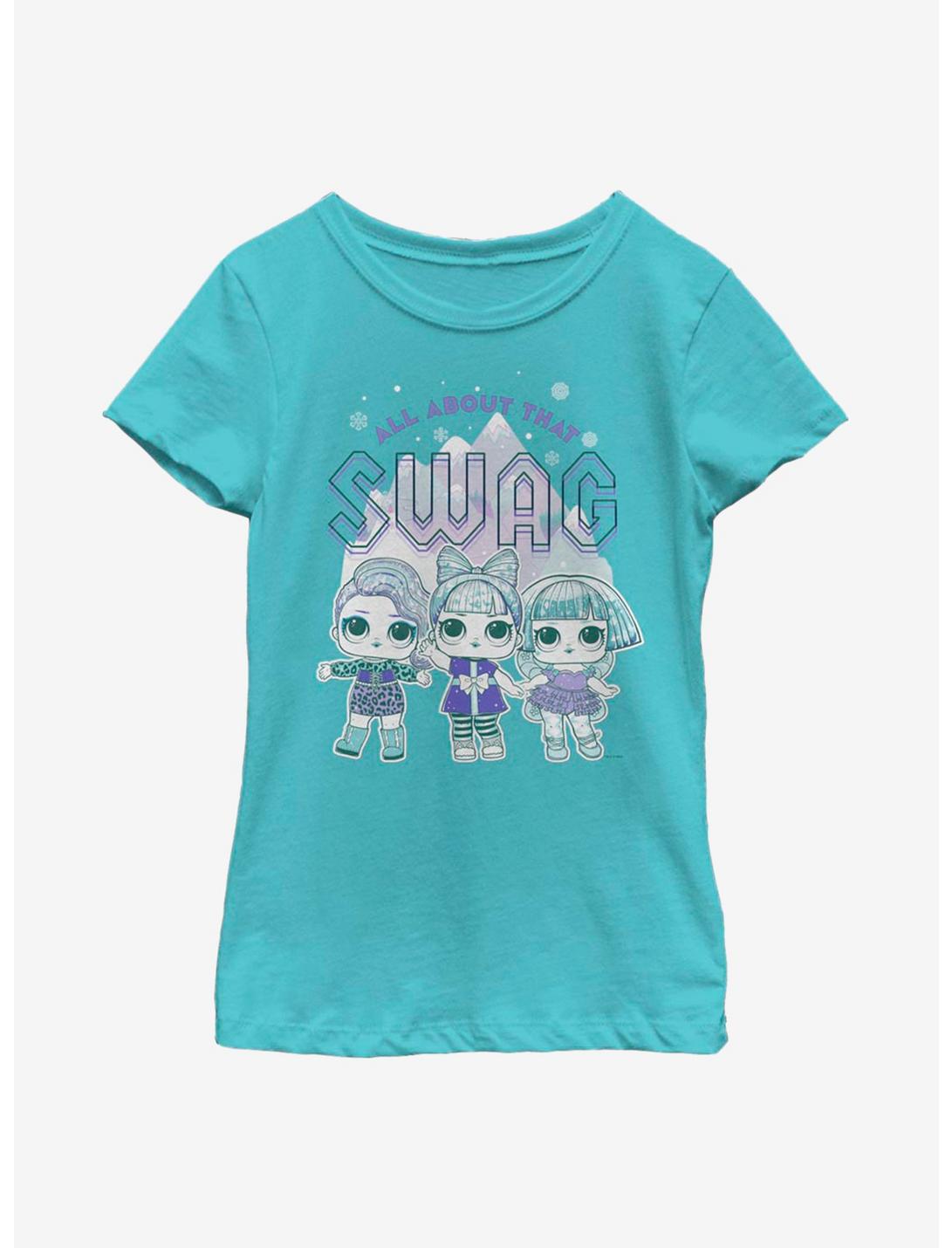 L.O.L. Surprise! All About Swag Youth Girls T-Shirt, TAHI BLUE, hi-res