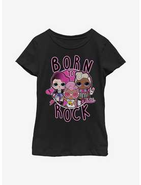 L.O.L. Surprise! Born To Rock Youth Girls T-Shirt, , hi-res