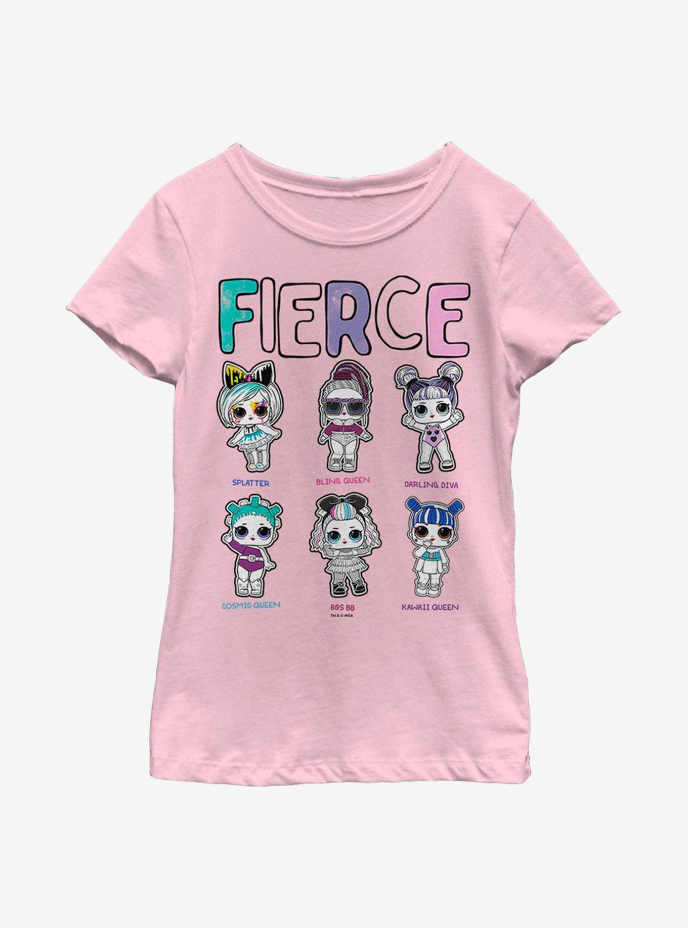 L.O.L. Surprise! Cutie Squad Youth Girls T-Shirt, PINK, hi-res