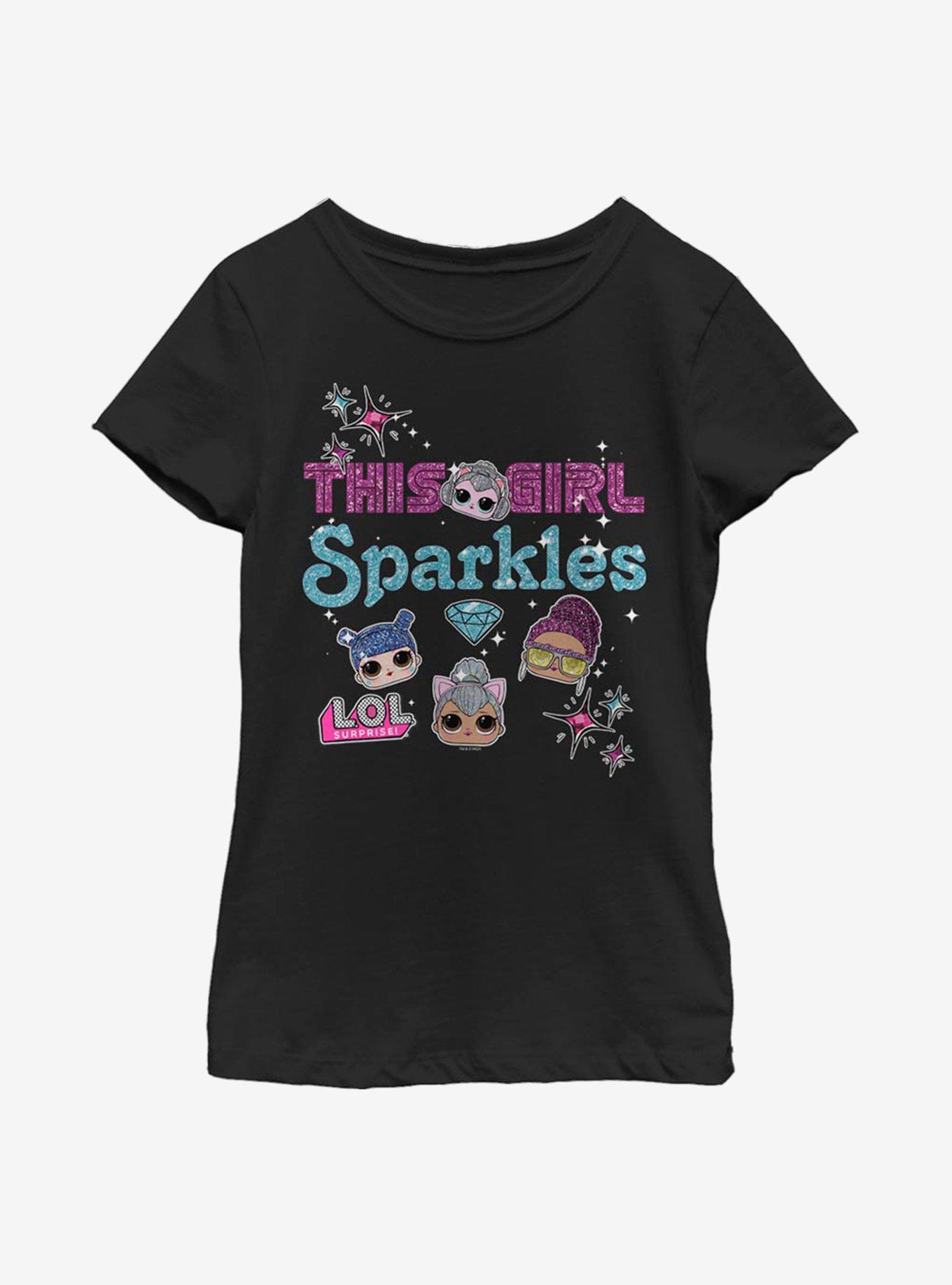 L.O.L. Surprise! Glitter Girl Youth Girls T-Shirt, , hi-res
