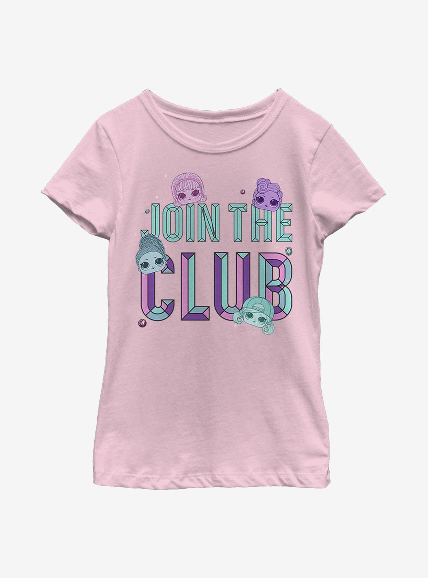 L.O.L. Surprise! Join The Club Youth Girls T-Shirt, PINK, hi-res