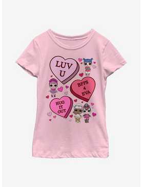 L.O.L. Surprise! LOL Candy Hearts Youth Girls T-Shirt, , hi-res