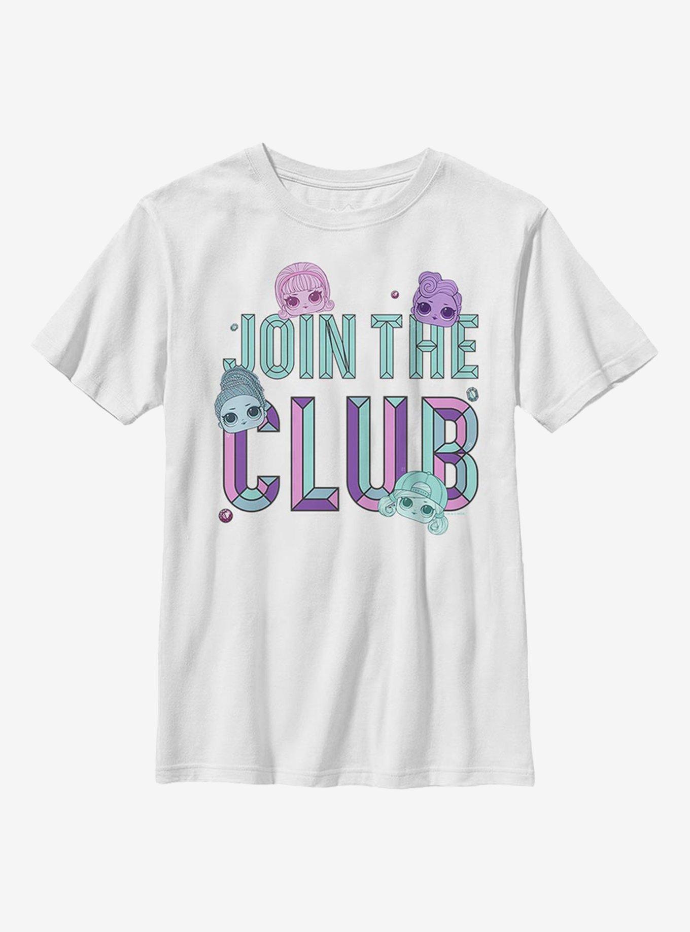 L.O.L. Surprise! Join The Club Youth T-Shirt, WHITE, hi-res