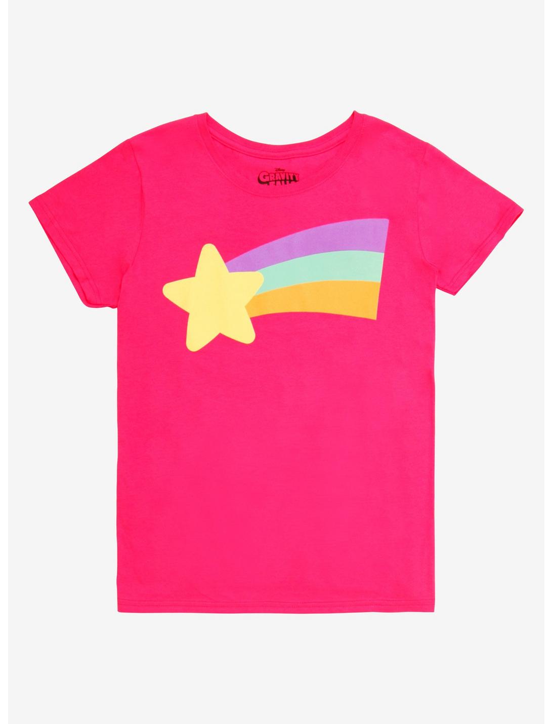 Gravity Falls Mabel's Rainbow Star Girls T-Shirt, MULTI, hi-res