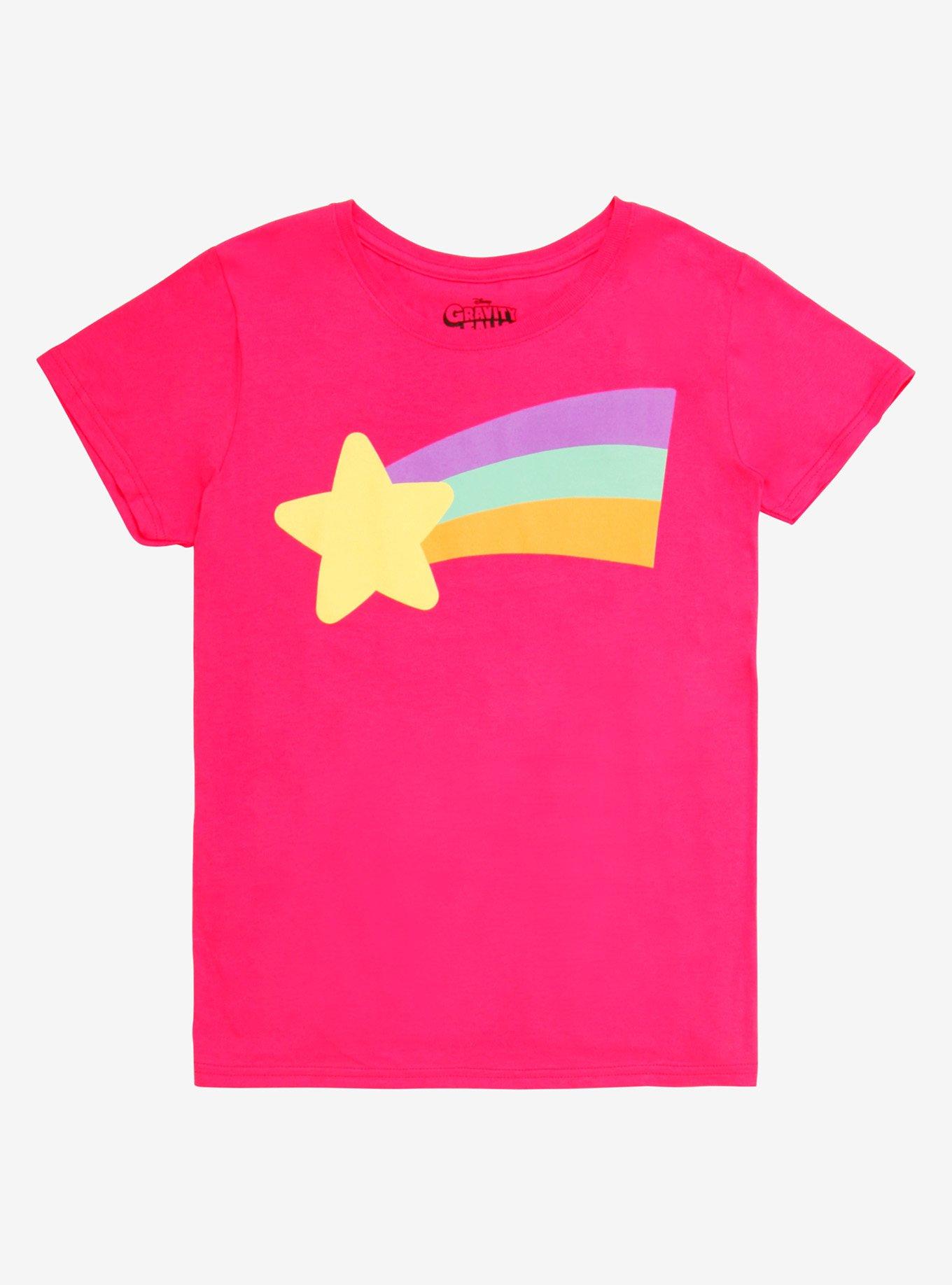 Gravity Falls Mabel's Rainbow Star Girls T-Shirt, MULTI, hi-res