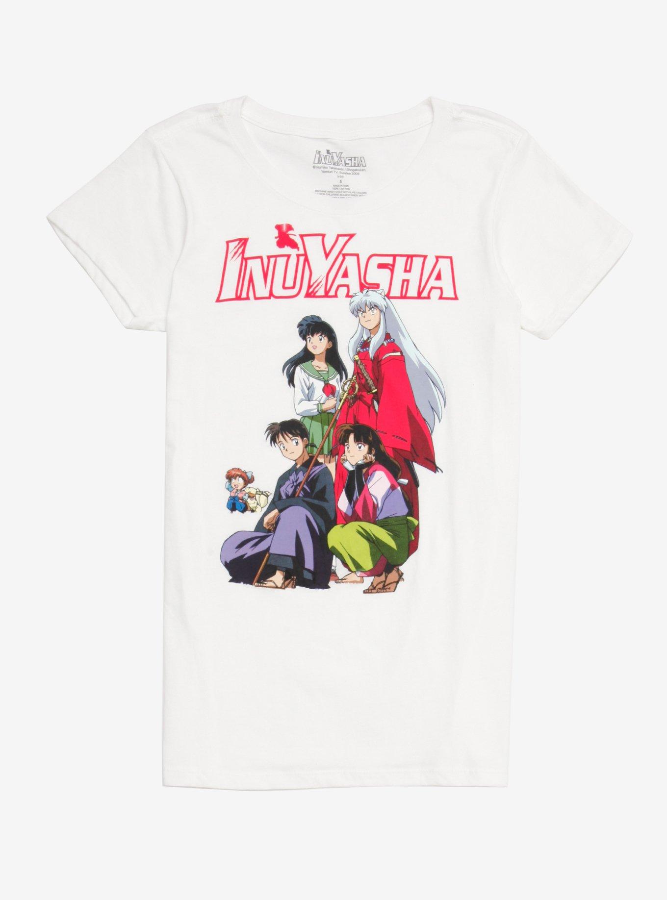 Inuyasha Group Girls T-Shirt, MULTI, hi-res