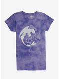 How To Train Your Dragon Toothless & Light Fury Tie-Dye T-Shirt, MULTI, hi-res