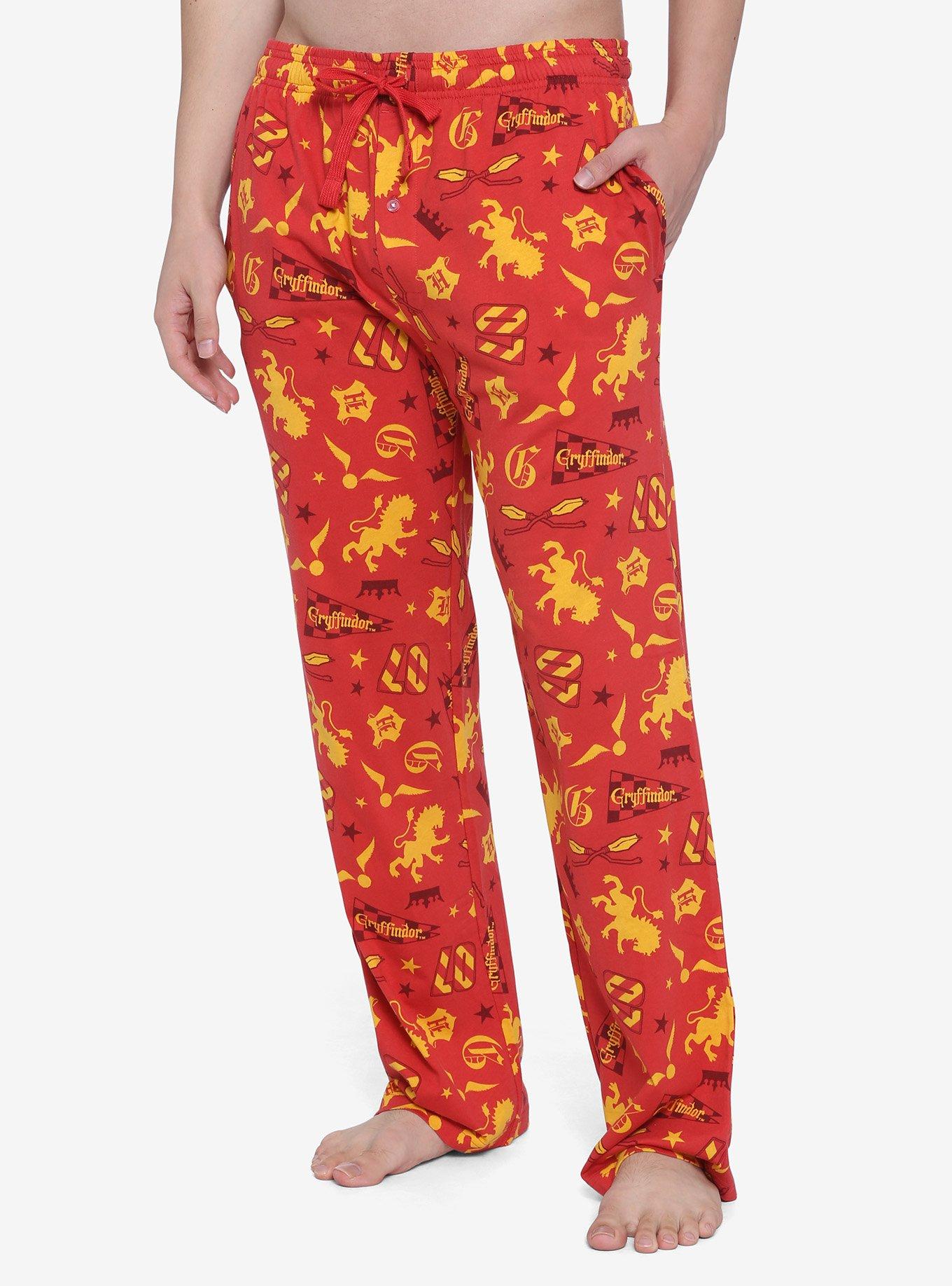 Harry Potter Gryffindor Pajama Pants Hot Topic