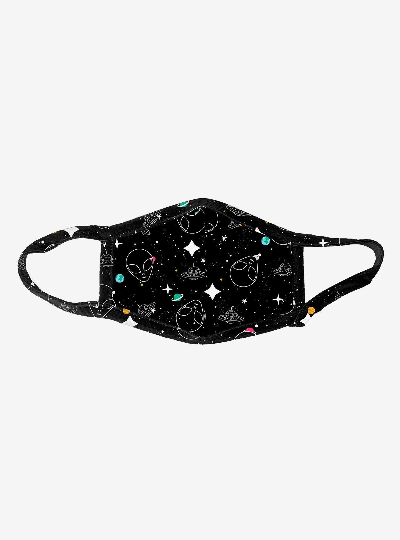 Space Aliens Fashion Face Mask, , hi-res