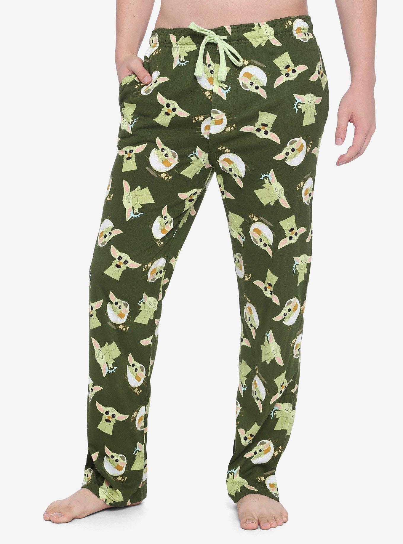 Baby yoda pj online bottoms