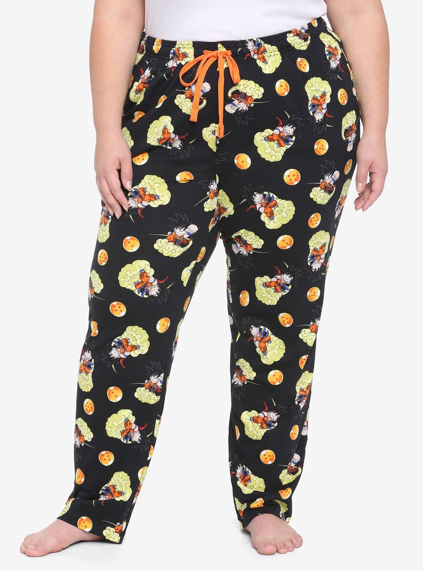 Dragon Ball Z Nimbus Girls Pajama Pants Plus Size