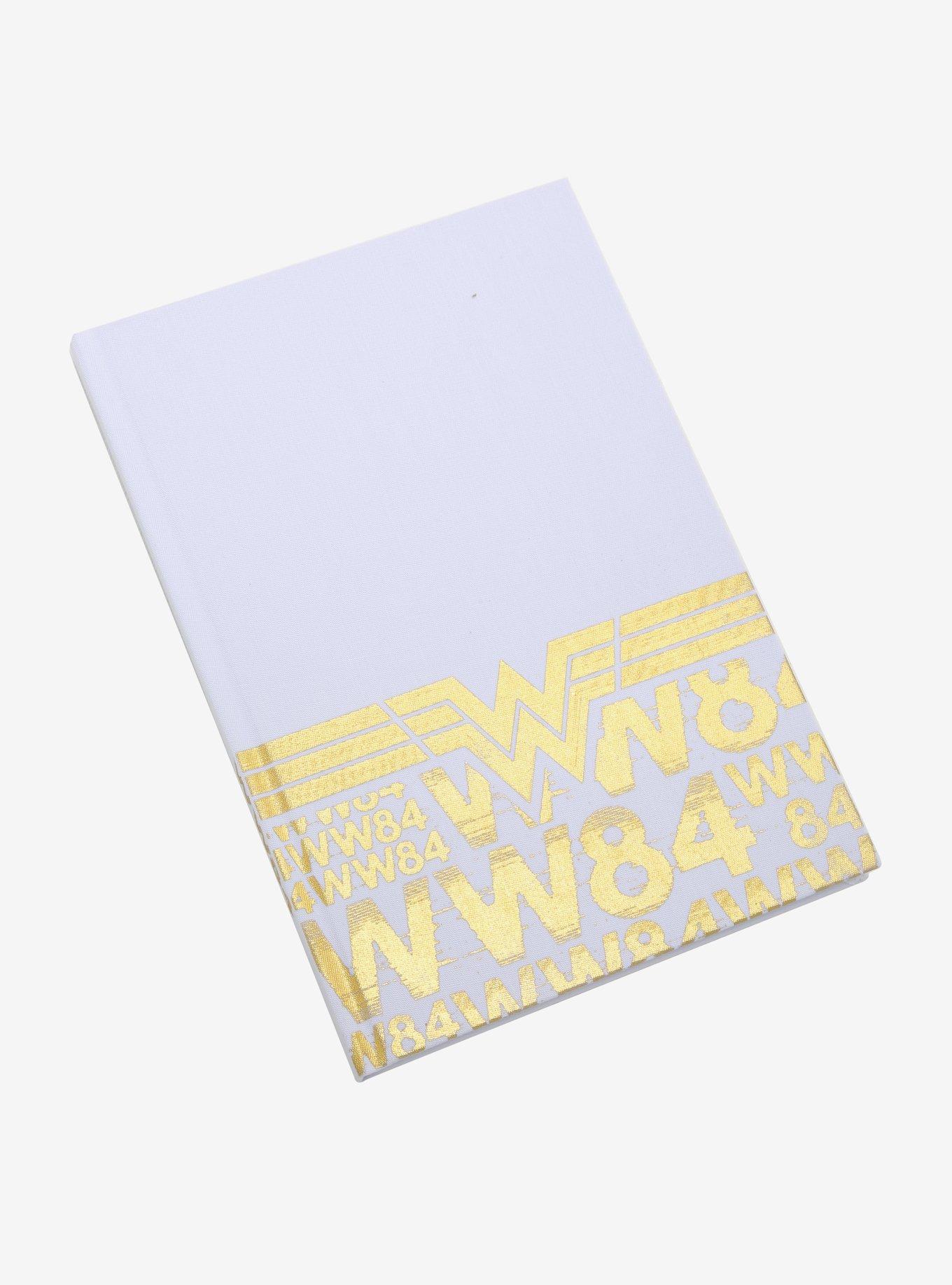 DC Comics Wonder Woman 1984 White & Gold Hardcover Journal, , hi-res