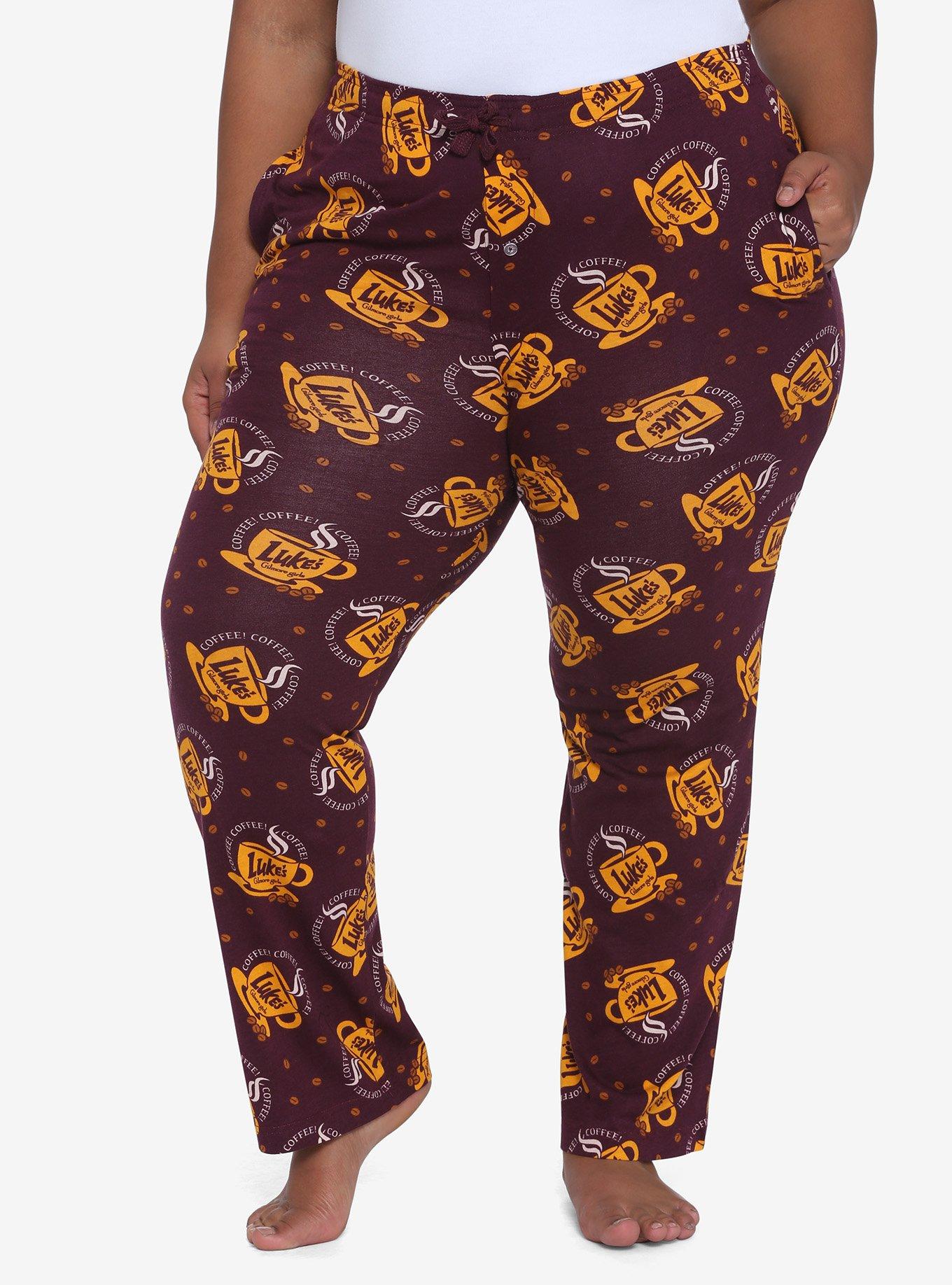 Gilmore Girls Luke's Girls Pajama Pants Plus Size, MULTI, hi-res