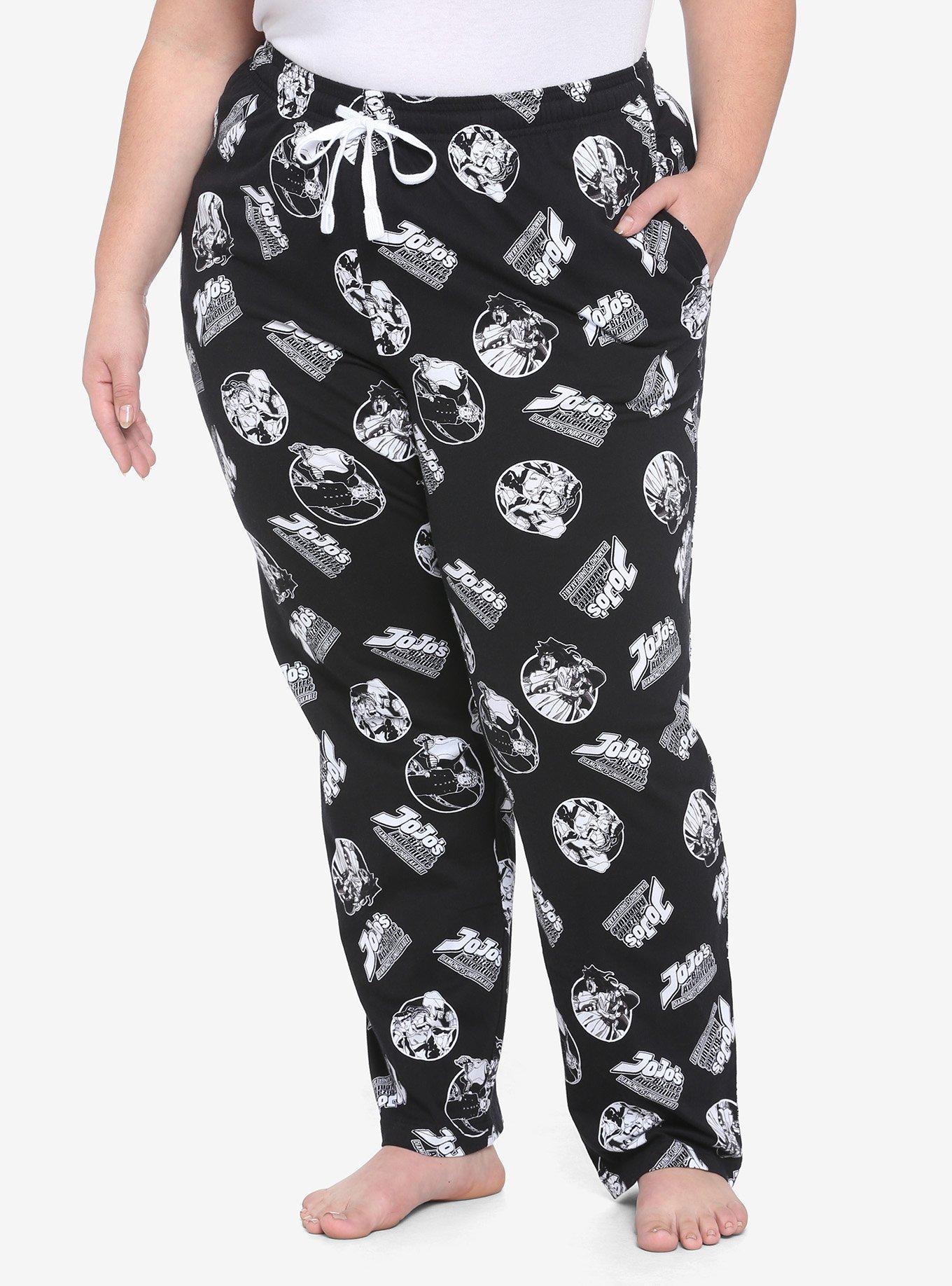 JJBA: Diamond: Girls Pajama Pants Plus Size (Size 3)