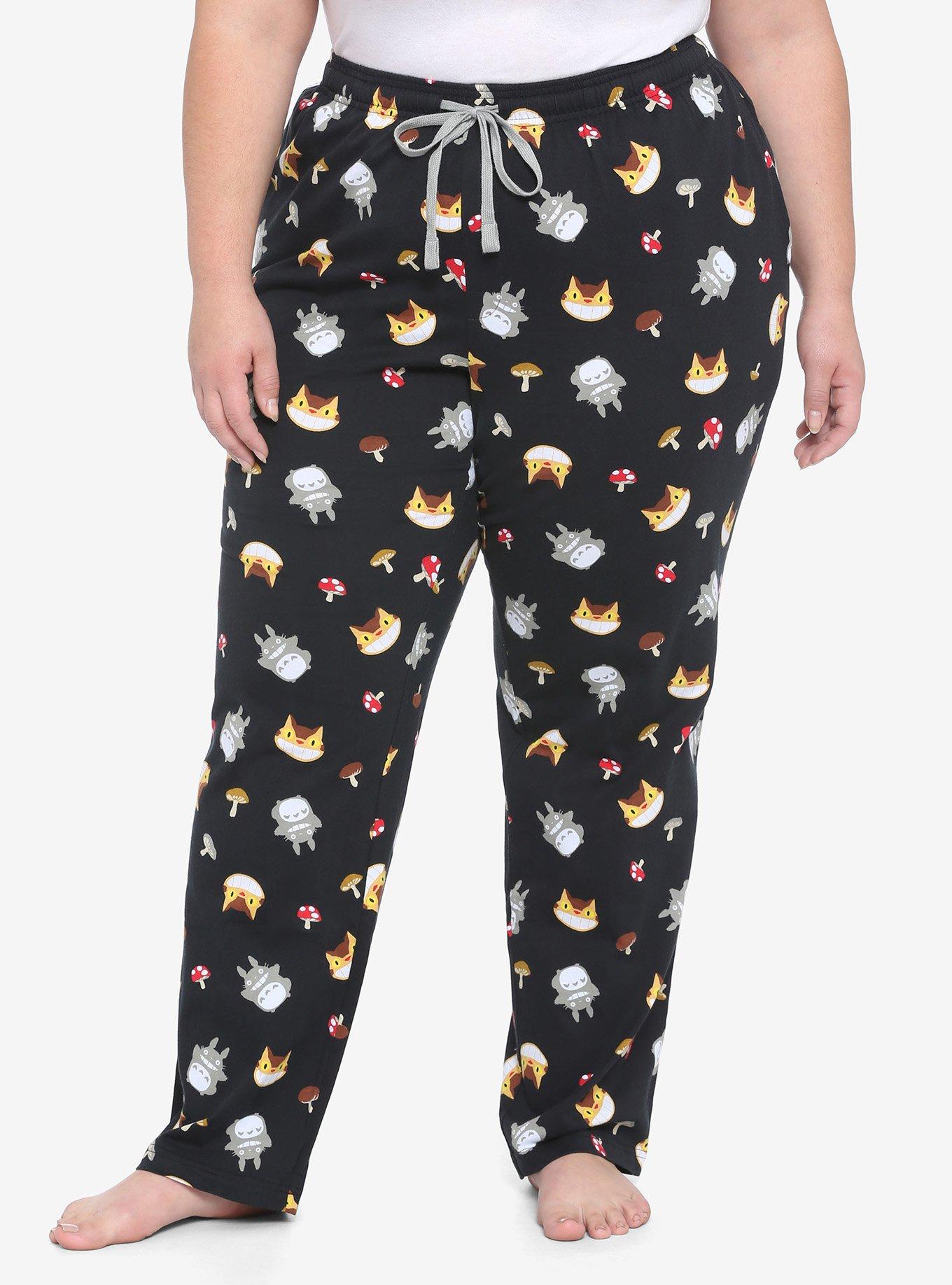 Skelanimals Character Plush Pajama Pants Plus Size