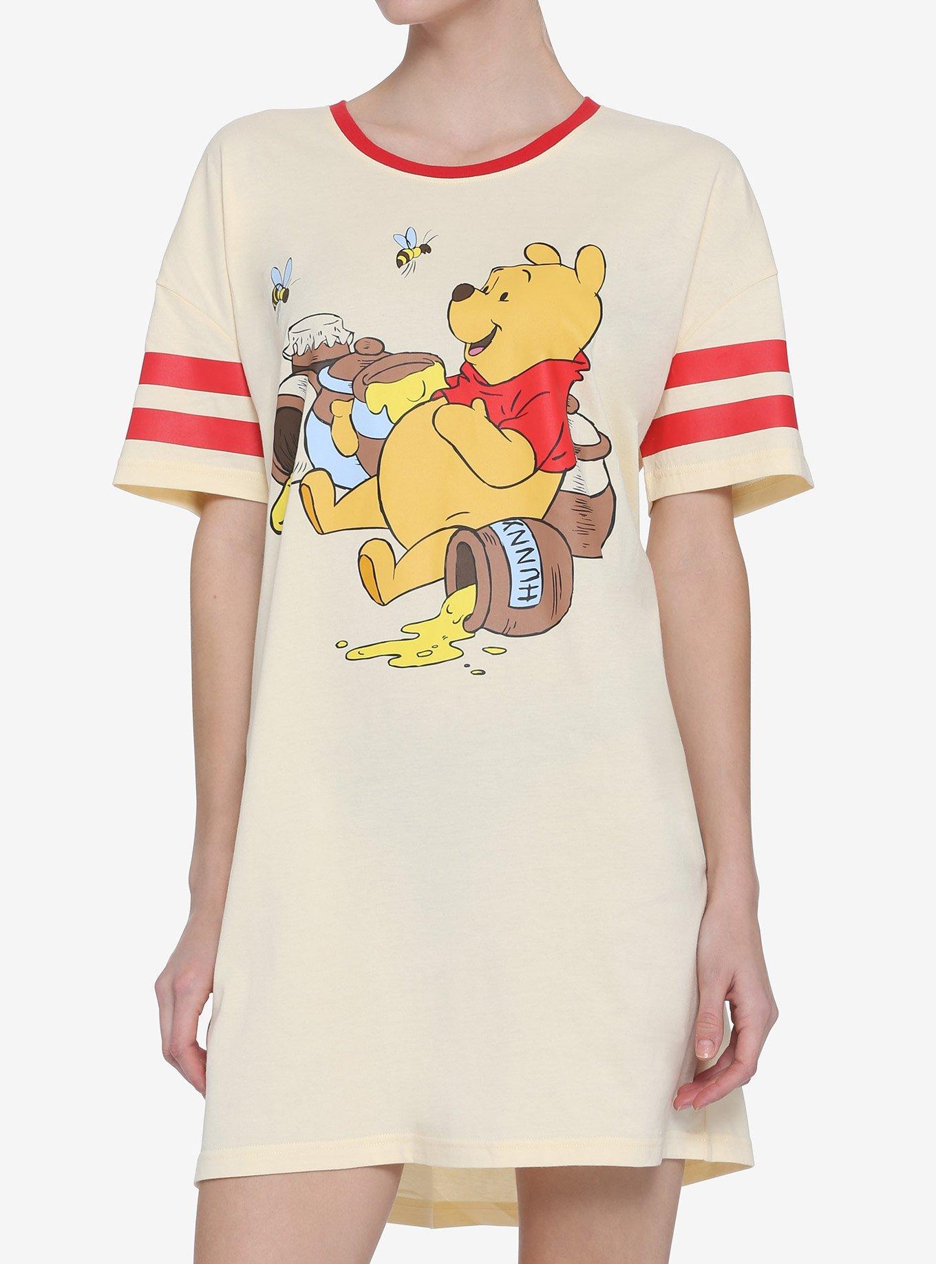 Disney Winnie The Pooh Hunny Girls Dorm Shirt