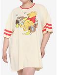 Disney Winnie The Pooh Hunny Girls Dorm Shirt Plus Size, , hi-res